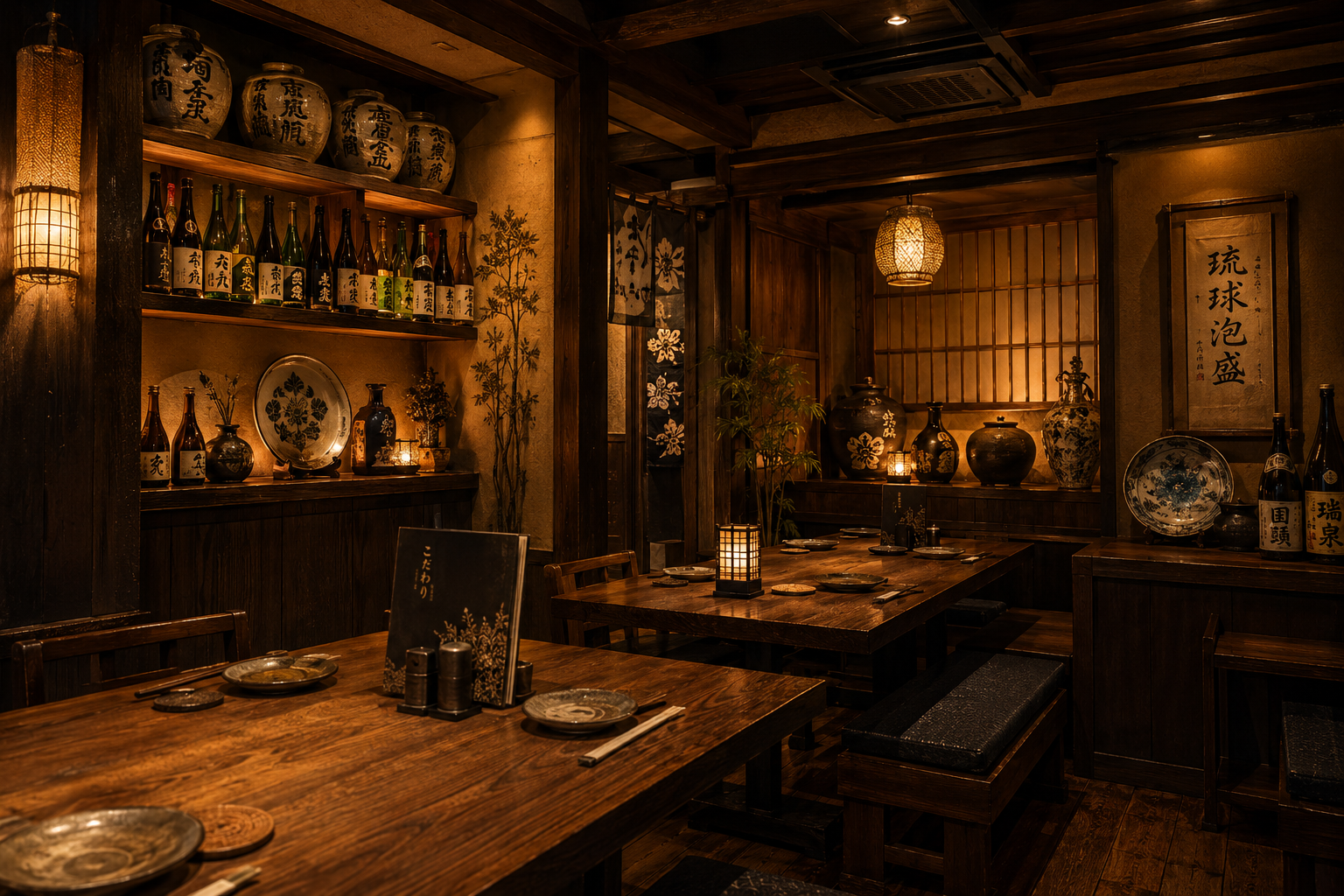沖縄料理と季節料理のイメージ